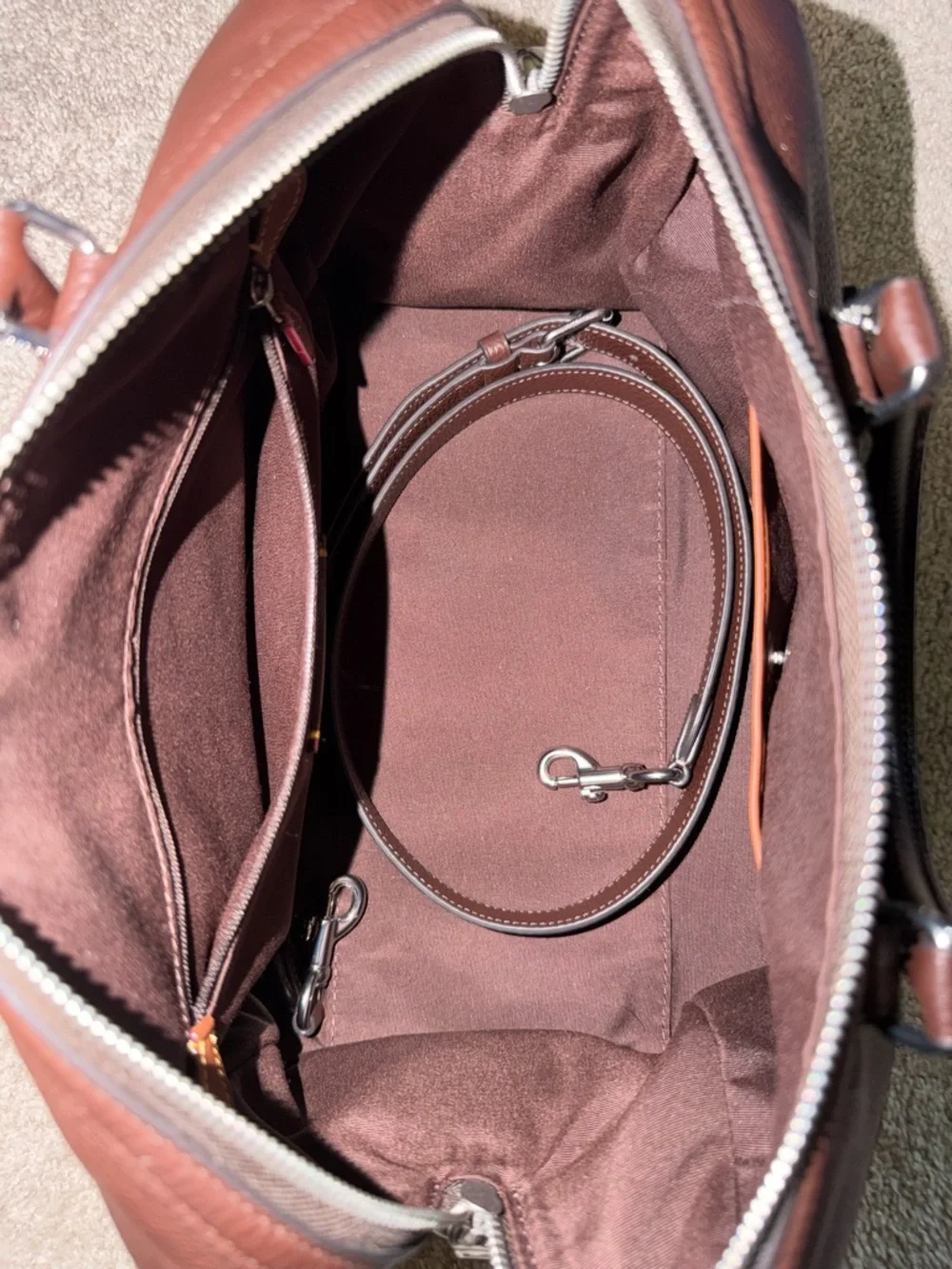 Coach Maple Pebble Large Rowan - Picture 7 of 7